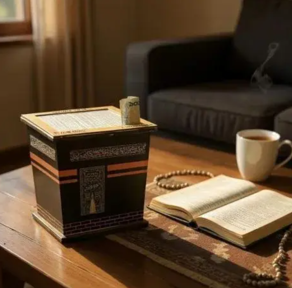 Kabba Umrah Savings Bank – Premium Umrah Saving Box for Daily Money Collection & Holy Trip Planning